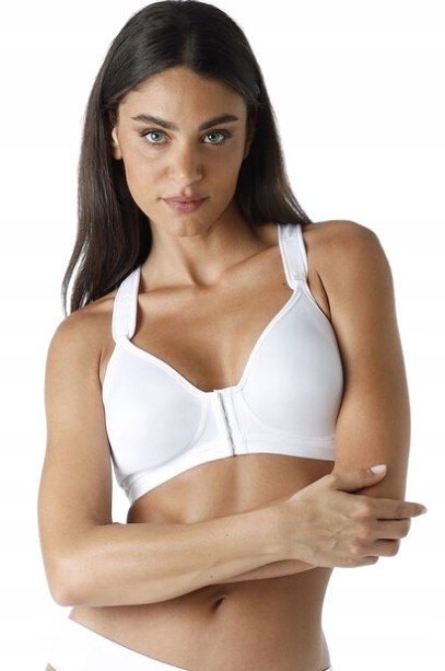 Lovable Bawełniany Biustonosz Usztywniony Z Zapięciem Z Przodu 85E J2A