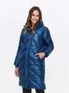 Kurtki damskie - Kurtka damska luźna, rozpinana granatowa - SKU1427GR kurtka długa - TOP SECRET - Odzieżowy sklep internetowy TOP SECRET - miniaturka - grafika 1