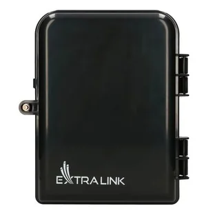 ExtraLink ELIZA V2 16 CORE FIBER OPTIC TERMINAL BOX BLACK MID-SPAN (EX.12165) - Pozostałe akcesoria sieciowe - miniaturka - grafika 1