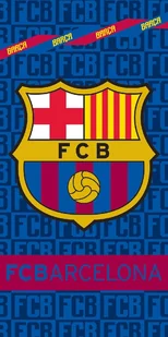 Carbotex, FC Barcelona, Ręcznik 70x140 cm - Okrycia kąpielowe dla dzieci - miniaturka - grafika 1