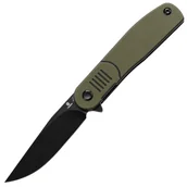 Scyzoryki - TENABLE KNIVES Einar Blackwash Nitro-V 0.137''/3.5mm Oliwkowy Zielony & Czarny G10 T2072A1 - miniaturka - grafika 1