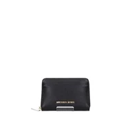 Portfele - Michael Kors SM ZA Coin Card Case, Torebka ręczna damska, Czarny (Black), S - miniaturka - grafika 1