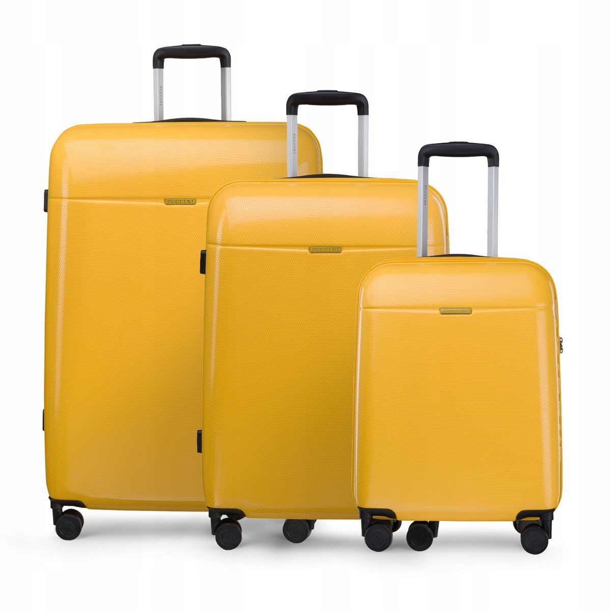 PUCCINI Zestaw WALIZEK Podróżnych PC Poliwęglan Polikarbon 3w1 PC052 6