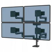 Uchwyty do monitorów - Uchwyt na 4 monitory FELLOWES TALLO Modular 4FFS czarny - miniaturka - grafika 1