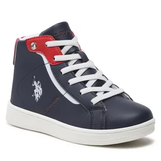 Buty dla chłopców - Sneakersy U.S. Polo Assn. - Ecrok004 ECROK004K/BY1 Dbl002 - grafika 1