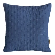 Poszewki na poduszki - Euro Firany Poszewka Dekoracyjna Euro Libi2 Granatowy 45x45 1211271 - miniaturka - grafika 1