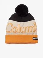 Czapki męskie - Czapka zimowa Columbia Polar Powder II Beanie - black/dark stone/sunstone - miniaturka - grafika 1