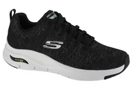 Sneakersy męskie - Skechers Arch Fit Paradyme 232041-Bkw Męskie Sneakersy Czarne - miniaturka - grafika 1
