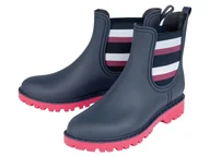 Botki damskie - esmara® Kalosze damskie (38, Granatowy/różowy) - miniaturka - grafika 1