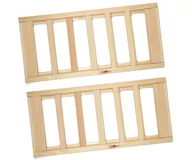 Meble modułowe i akcesoria - Półka Na Butelki 2 Szt Do Regału Drewnianego Lsr Naturalny 70X33 Cm Drewno Sosnowe / Wamar-Sosenka - miniaturka - grafika 1