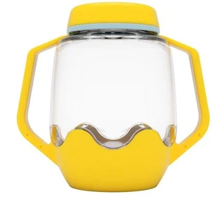 Glo Pals Słoik sensoryczny do napełnienia wodą, kolor żółty - Zabawki sensoryczne - miniaturka - grafika 1