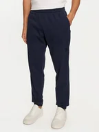 Spodnie sportowe męskie - adidas Spodnie dresowe Trefoil Essentials IY2305 Granatowy Regular Fit - miniaturka - grafika 1