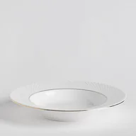 Talerze - Elegancki Talerz Głęboki z Porcelany Kostnej Eleni - miniaturka - grafika 1