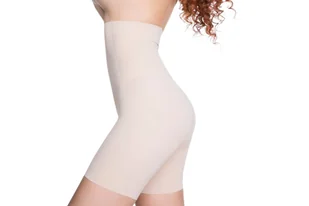 Bermudy Damskie Bezszwowe Wyszczuplające Z Wysokim Stanem Julimex 269 Naturalne Xl - Komplety bielizny Bermudy Damskie Bezszwowe Wyszczuplające Z Wysokim Stanem Julimex 269 Naturalne Xl - Komplety bielizny - miniaturka - grafika 1