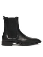 Botki męskie - Calvin Klein Sztyblety Slim Ess HM0HM01914 Czarny - miniaturka - grafika 1