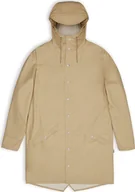 Kurtki i kamizelki sportowe damskie - Rains Rains kurtka przeciwdeszczowa unisex LONG JACKET 12020 24 SAND M - miniaturka - grafika 1