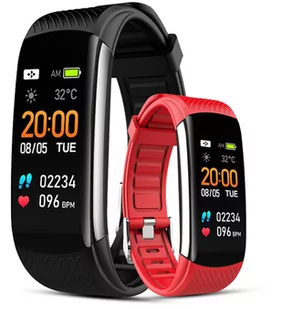 Giewont Fit&GO Duo GW200-1 Black + Pasek Alert Red - Smartband - miniaturka - grafika 1