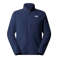 Bluzy męskie - Bluza męska The North Face Glacier Full-Zip Fleece 0A8D0R8K21 - granatowa - miniaturka - grafika 1
