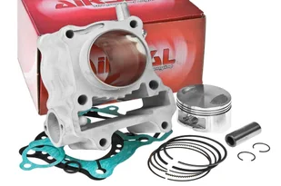 Cylinder Kit Airsal Sport 153cc, Honda NES / Pantheon / S Wing / SH / Dylan / PS / SES 125 4T LC (bez głowicy) - Części motocyklowe - miniaturka - grafika 1