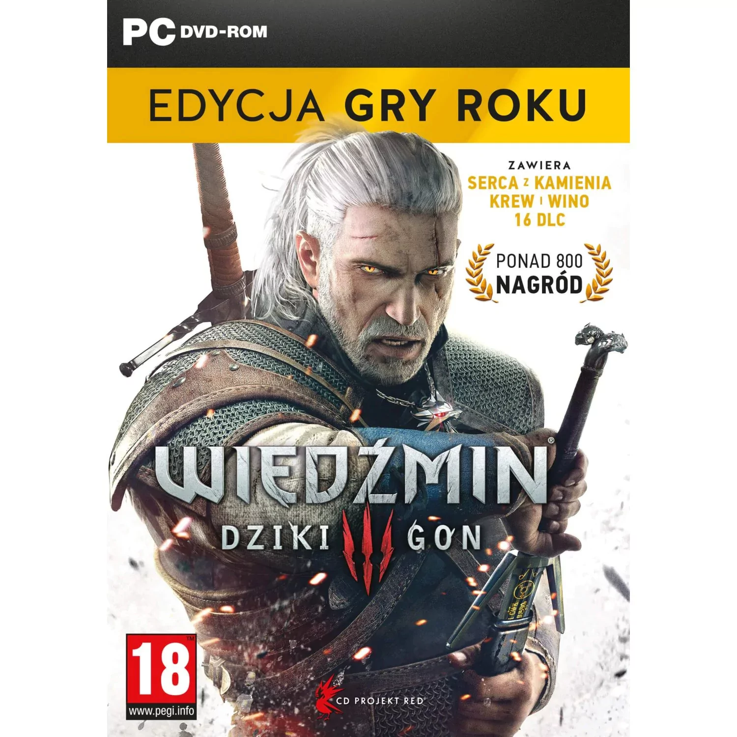 Wiedźmin 3: Dziki Gon Edycja Gry Roku PL (PC) // WYSYŁKA 24h // DOSTAWA TAKŻE W WEEKEND! // TEL. 48 660 20 30