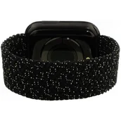 Akcesoria do smartwatchy - Pasek LUNA do Apple Watch 3/4/5/6/7/8/SE (42/44/45mm) Gwiezdna Czerń - miniaturka - grafika 1