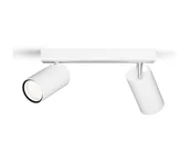 Lampy sufitowe - Philips - Łazienkowe oświetlenie punktowe IDRIS 2xGU10/5W/230V IP44 białe - miniaturka - grafika 1