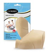 Wkładki korygujące - Corbby HALLUX SOX Opaska z żelową osłonką na haluksa rozmiar L 1 szt - miniaturka - grafika 1