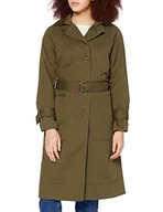 Kurtki damskie - United Colors of Benetton Damska kurtka przeciwdeszczowa Spolverino, Burnt Olive 22y, 46 - miniaturka - grafika 1