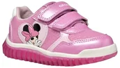 Buty dla dziewczynek - Geox B Lightyloo Girl B dziewczęce sneakersy, Różowy kolor, 25 EU - miniaturka - grafika 1