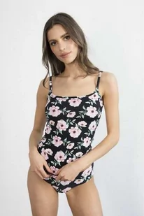 Koszulka na ramiączkach w kwiaty Hibiscus - Bielizna nocna - miniaturka - grafika 1