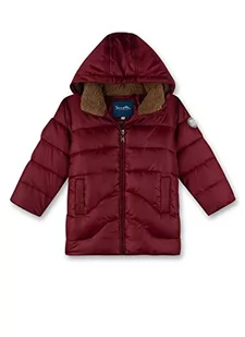 Sanetta Dziewczęcy płaszcz outdoorowy, Red Plum, 110 cm - Płaszcze damskie - miniaturka - grafika 1