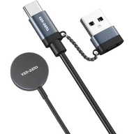 Ładowarki do telefonów - Ładowarka indukcyjna VEN-DENS VD-WLC013 2w1 5W Czarny - miniaturka - grafika 1