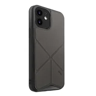 Etui i futerały do telefonów - Uniq UNIQ etui Transforma iPhone 12 mini 5,4" szary/charcoal grey - miniaturka - grafika 1