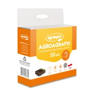 Inne mocowania - Agro-agrafka 50 sztuk srebrna - miniaturka - grafika 1