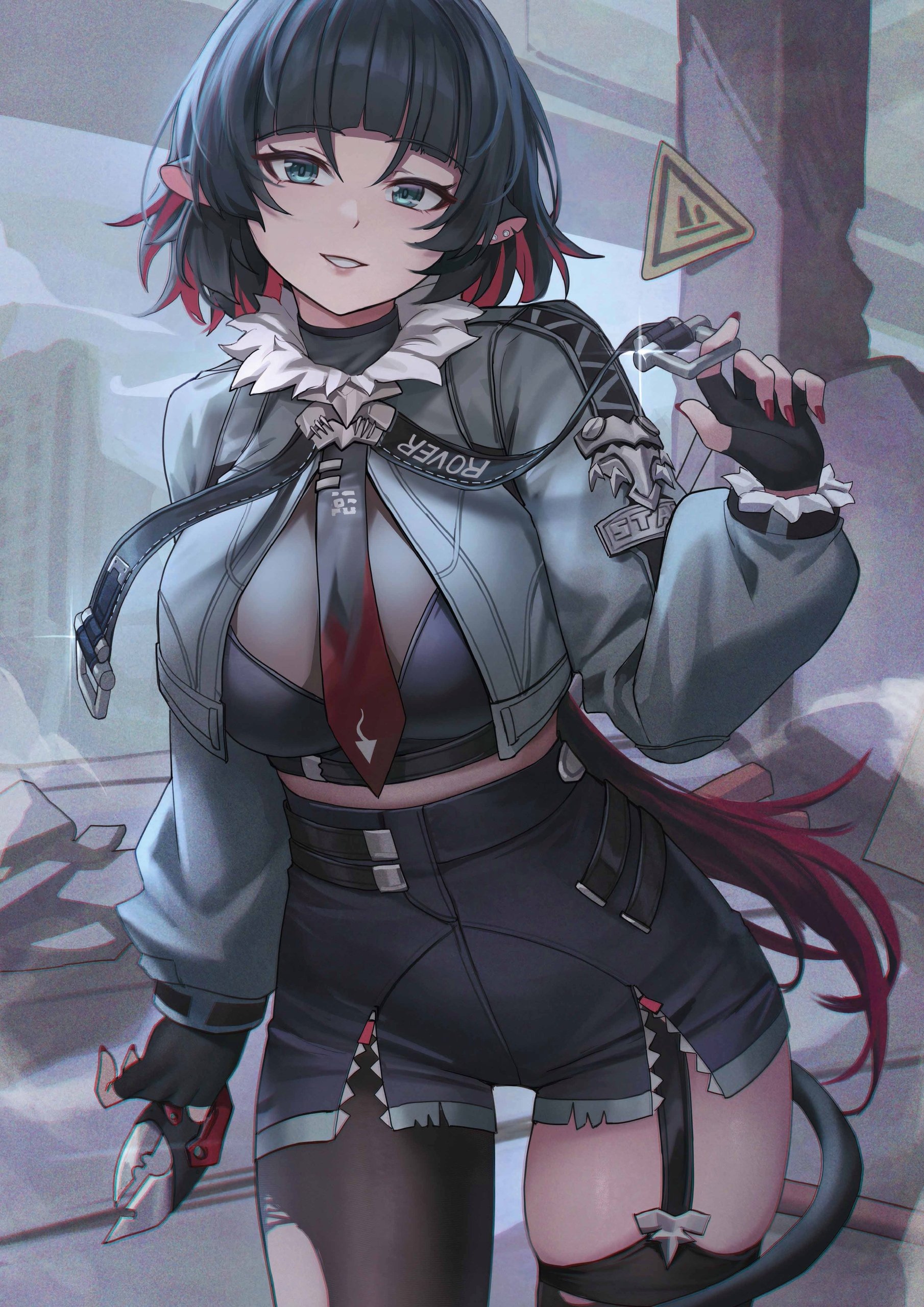 Plakat A3 Zenless Zone Zero Zzz Anime Gra Jane Doe