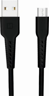 Kabel USB Swissten Swissten Basic Fast Charge 3A Micro USB Datu un Uzlādes Kabelis 1m Melns - Kable USB - miniaturka - grafika 1