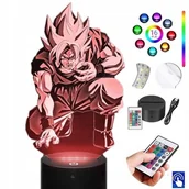 Lampy pozostałe - Lampka na biurko Son Goku Dragon Ball LED PLEXIDO - miniaturka - grafika 1