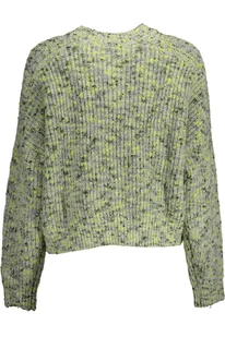 DESIGUAL ZIELONY SWETER DAMSKI - Swetry damskie - miniaturka - grafika 2