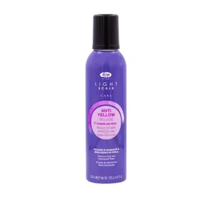Lisap milano Light Scale Care Anti Yellow pianka do włosów blond 250ml LIGHT-SCALE-ANTI-YELLOW-FOAM-250 - Odżywki do włosów - miniaturka - grafika 1