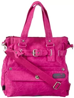 Torebki damskie - KangaROOS JEAN-II shopper (zestaw) B0290 damska torba na zakupy 40 x 39 x 15 cm, różowy - Pink Lillipilli - 40x39x15 cm (B x H x T) - grafika 1