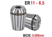 Tuleje - Tulejka zaciskowa ER11 FI 6,5mm Bicie 0,008mm CNC Professional - miniaturka - grafika 1