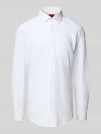 Koszule męskie - Koszula biznesowa o kroju slim fit z listwą guzikową model ‘Kenno’ - miniaturka - grafika 1