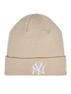 Czapki męskie - New Era Czapka Ess Nyy Stn 60348860 Beżowy - miniaturka - grafika 1