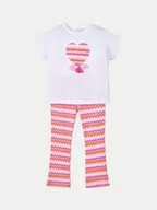 Legginsy - Mayoral Komplet t-shirt i legginsy 3709 Kolorowy Regular Fit - miniaturka - grafika 1