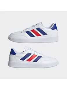 adidas Sneakersy "Courtblock" w kolorze biało-niebieskim - Trampki męskie - miniaturka - grafika 1