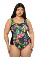 Stroje kąpielowe - 3301 Amazonka strój kostium kąpielowy jednoczęściowy dla Amazonek 4XL Spin - miniaturka - grafika 1