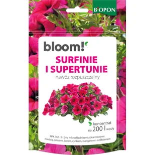 Koncentrat do surfinii i supertunii 200 g BOPON BLOOM! - Nawozy ogrodnicze - miniaturka - grafika 1