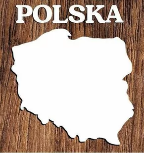 Polska napis plus kontury- wycinanka z kartonu - Scrapbooking - miniaturka - grafika 1