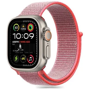 Pasek TECH-PROTECT Nylon do Apple Watch 6/7/8/9/10/SE (40/41/42mm) Różowy - Akcesoria do smartwatchy - miniaturka - grafika 1