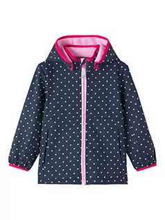 Kurtki i płaszcze dla dziewczynek - NAME IT Baby Girls NMFMALTA kurtka softshell DOT FO kurtka, Dark Sapphire, rozmiar 86, Dark Sapphire, 80 cm - grafika 1